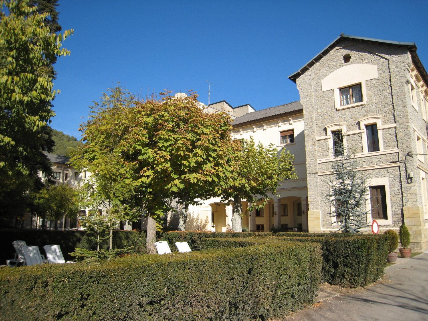 Hotel Balneari De Vallfogona De Riucorb Zewnętrze zdjęcie